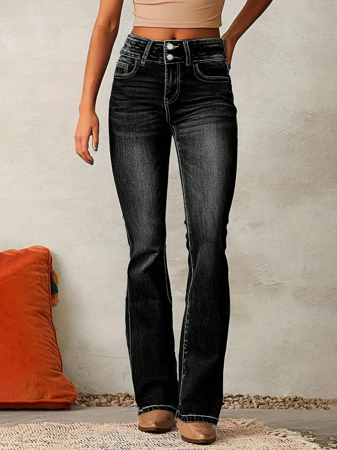 ALANA™ | Stylish Zipper Jeans