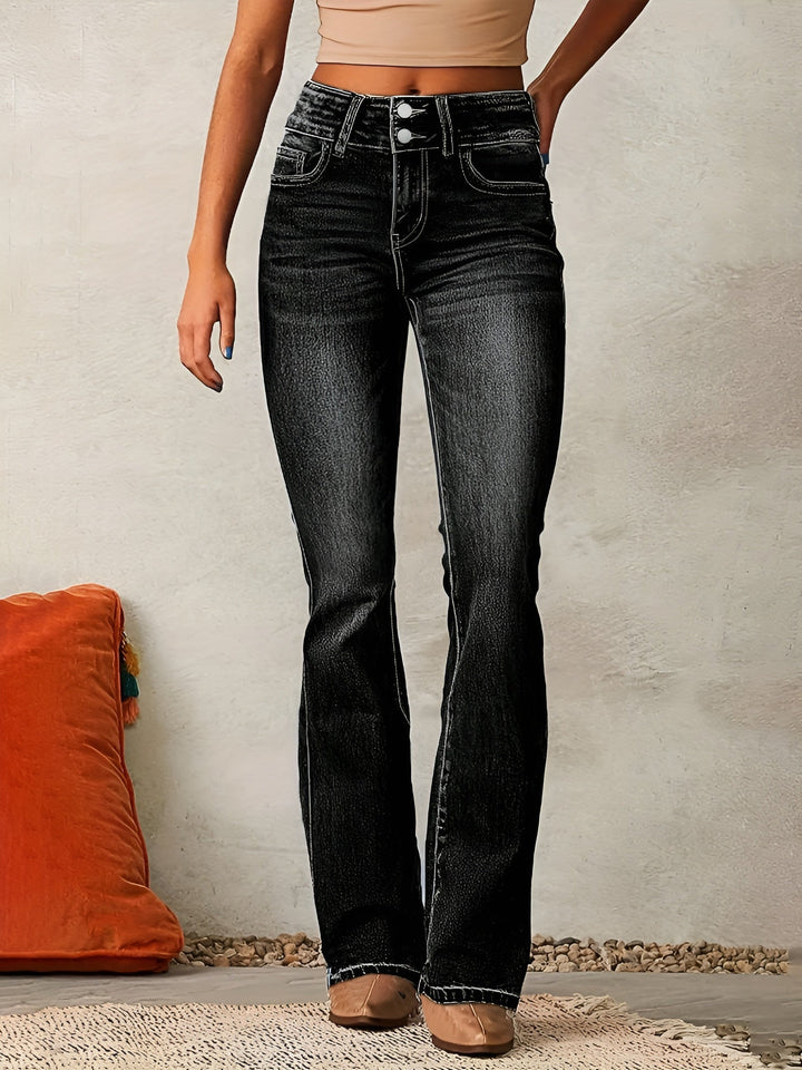 ALANA™ | Stylish Zipper Jeans