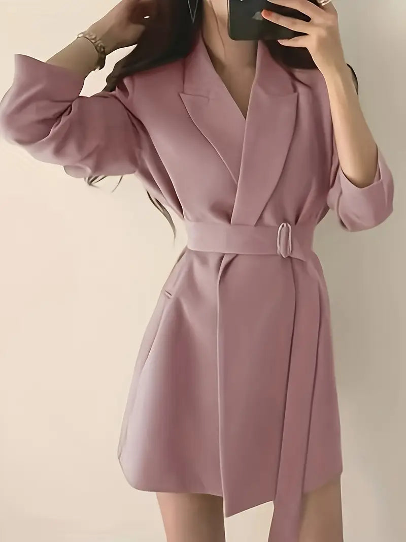 Sophia™ - Chic Midi Trench Coat