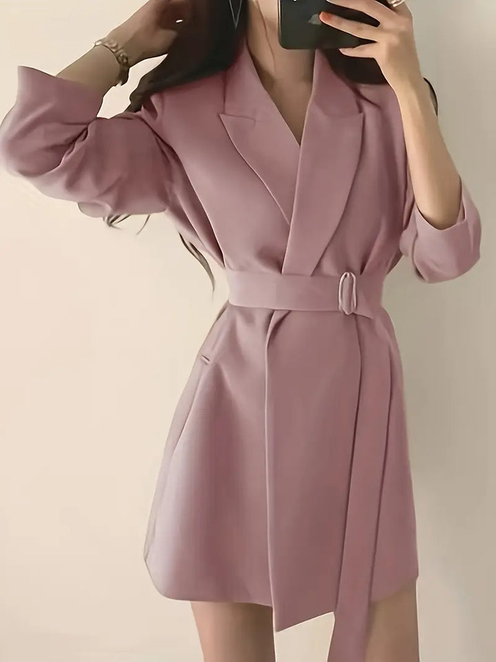 Sophia™ - Chic Midi Trench Coat