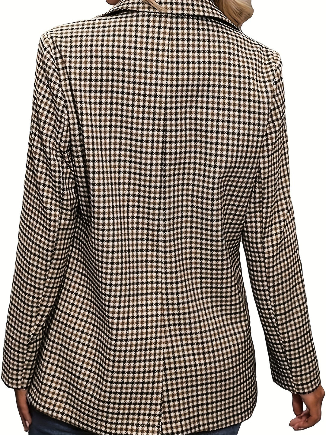 Luna™ - Elegant Plaid Blazer