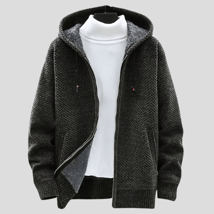 Alex – Stickad Hoodie
