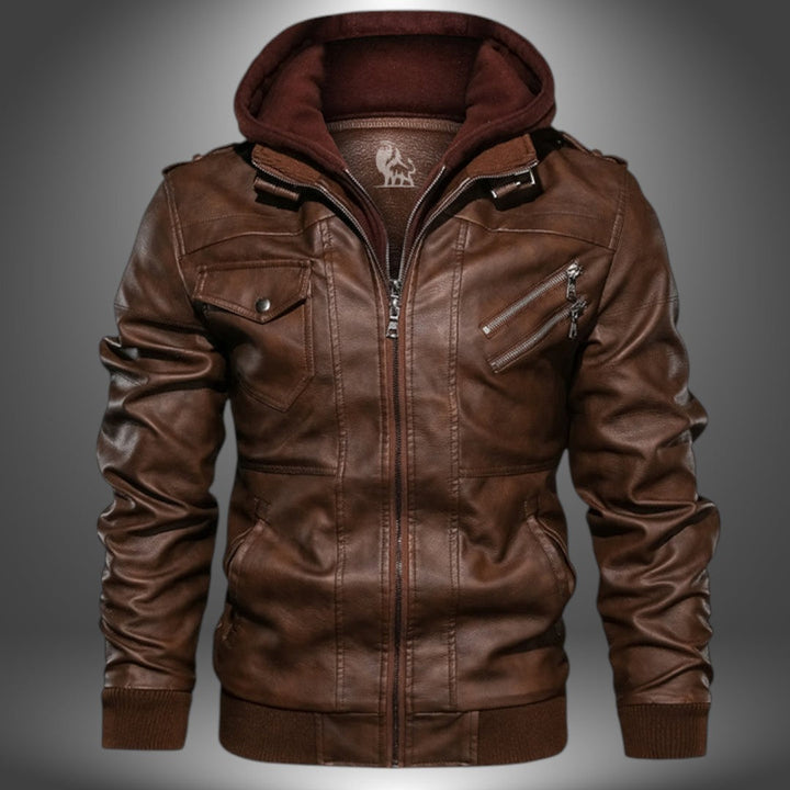 Zaros | Handcrafted Vintage Leather Jacket