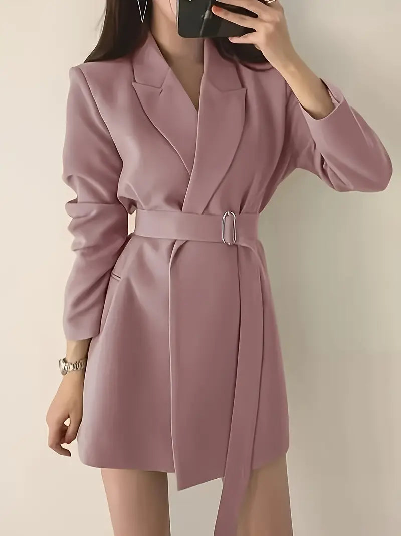 Sophia™ - Chic Midi Trench Coat
