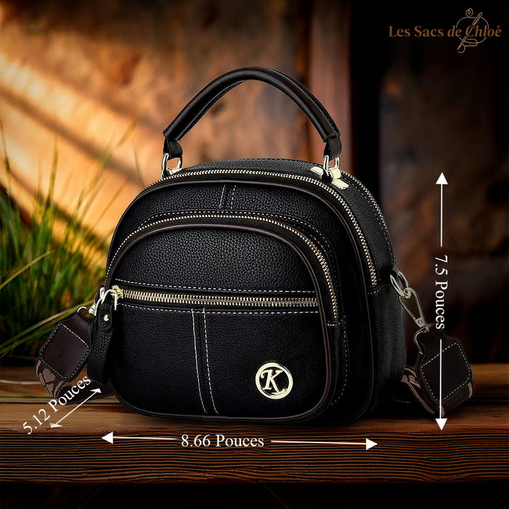 Sophistication Intemporelle de Molly | Sac Élégant avec Bandoulière