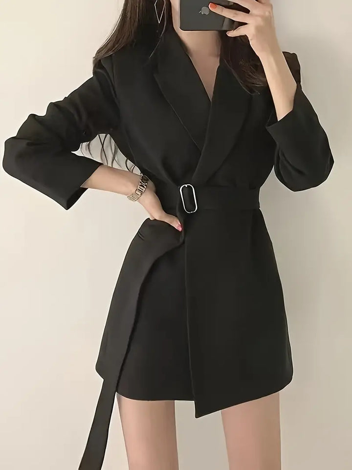 Sophia™ - Chic Midi Trench Coat