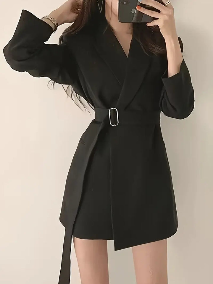 Sophia™ - Chic Midi Trench Coat