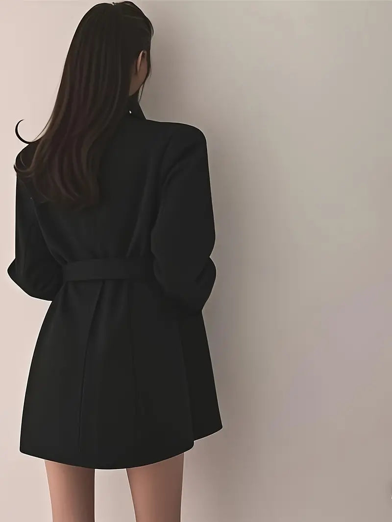 Sophia™ - Chic Midi Trench Coat