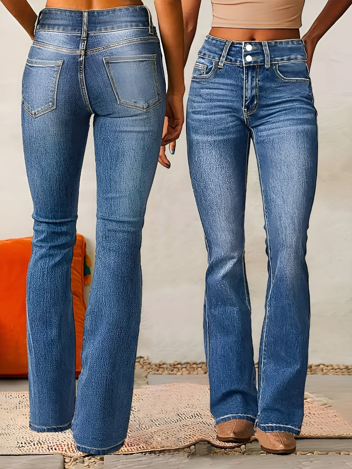 ALANA™ | Stylish Zipper Jeans