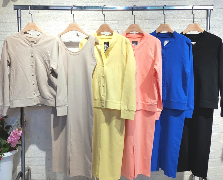 Valerie™ | Cozy Rib Midi & Bomber Set