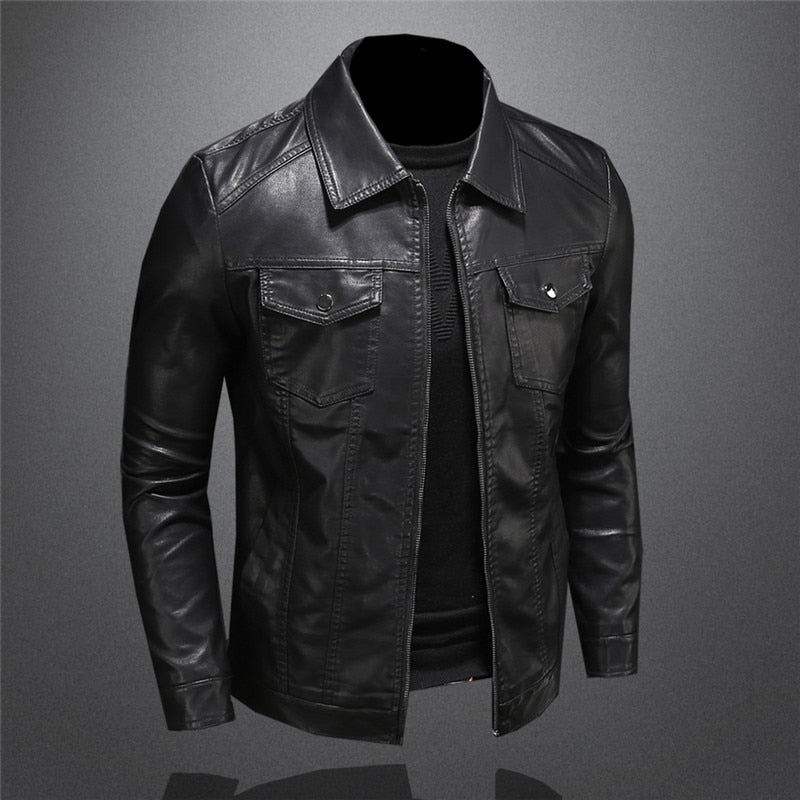 Andrea | Men's Handcrafted Leather Jacket