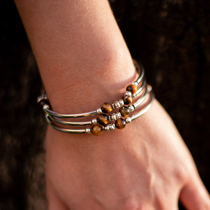 "Tur"-Armband i Ädelstenar