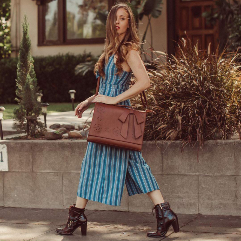 Sac à main élégant en nœud papillon de Grace