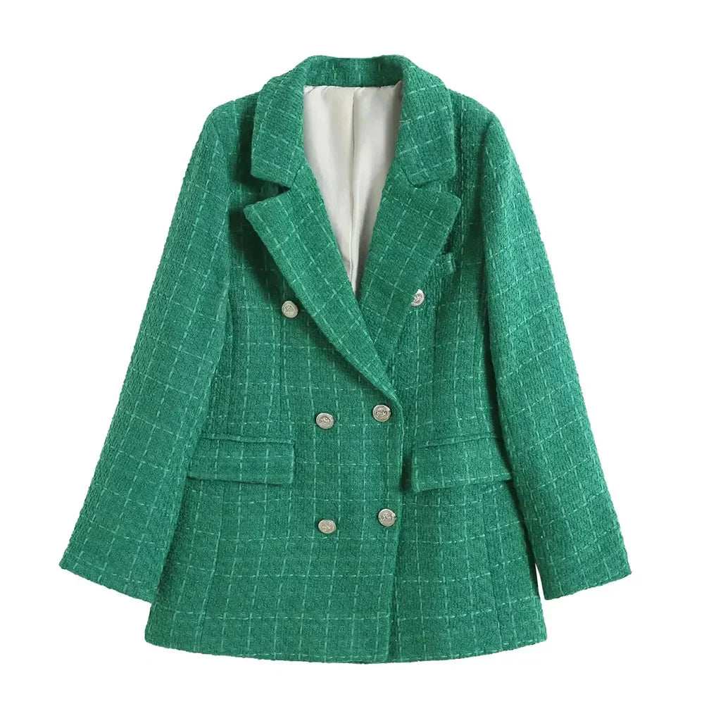 Amelia™ - Stylish Tweed Blazer