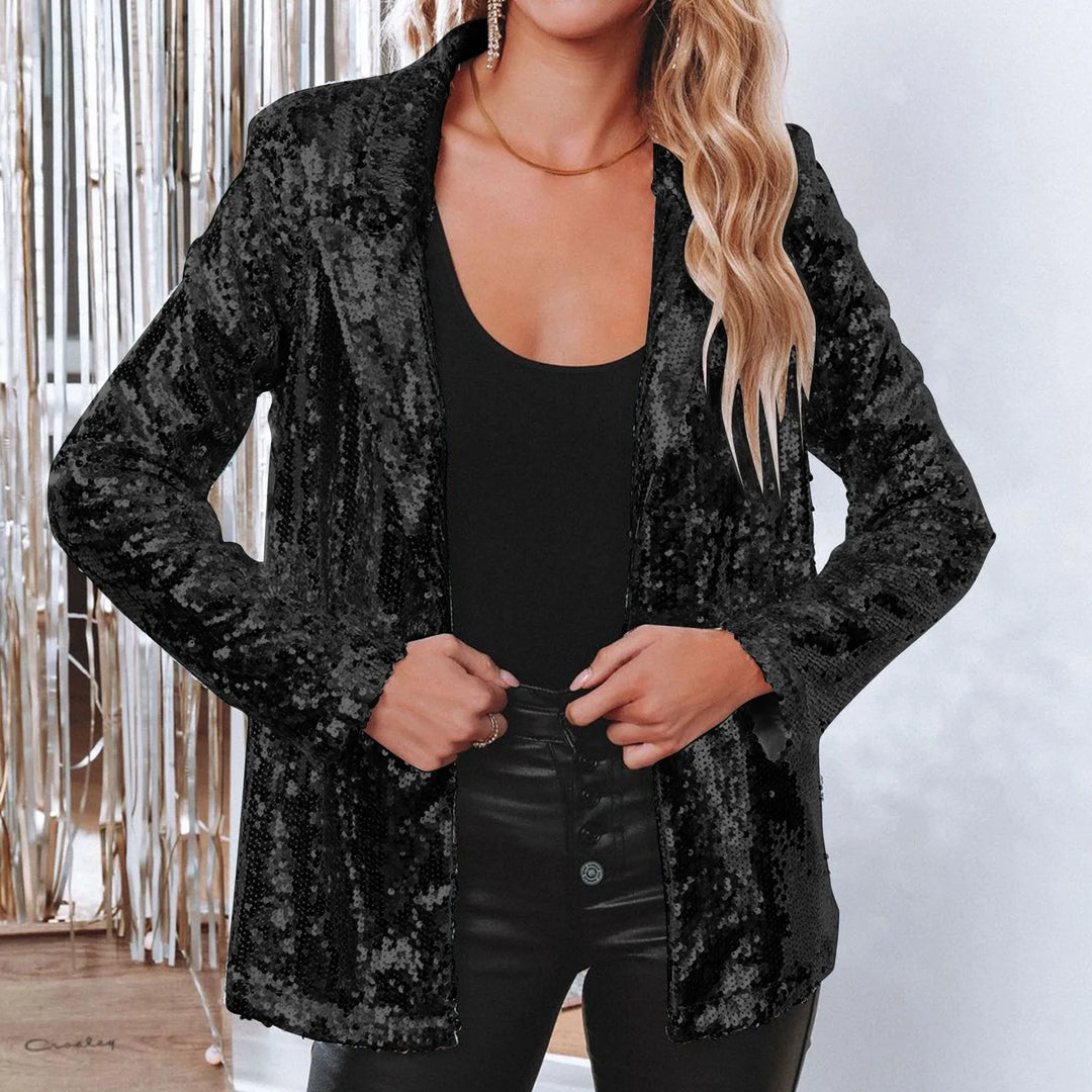Grace™ – Elegant Sequins Blazer