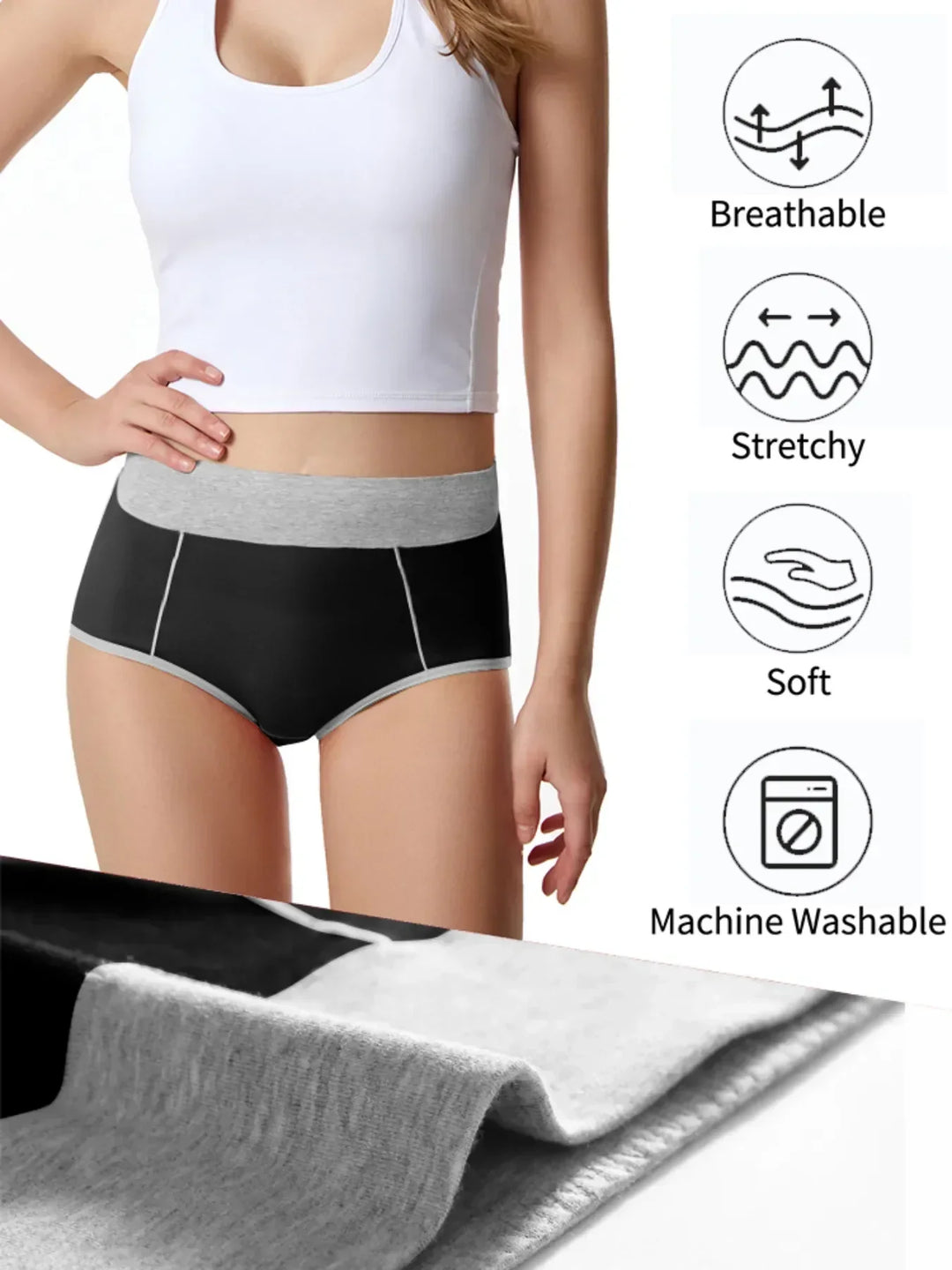 Madison | Set of 5 High-Waisted Shaping Panties