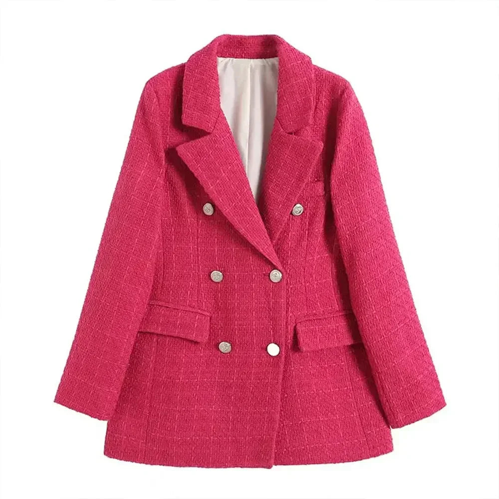 Amelia™ - Stylish Tweed Blazer