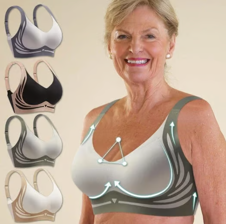 Clara | Set of 3 Wire-Free Comfort Bras 2+1 FREE