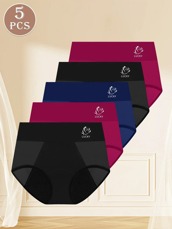 Olivia | Set of 5 High-Waisted Shaping Panties