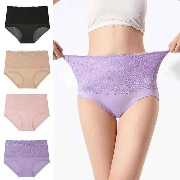 Lana | Set of 4 Slimming & Shaping Hand-Embroidered Panties