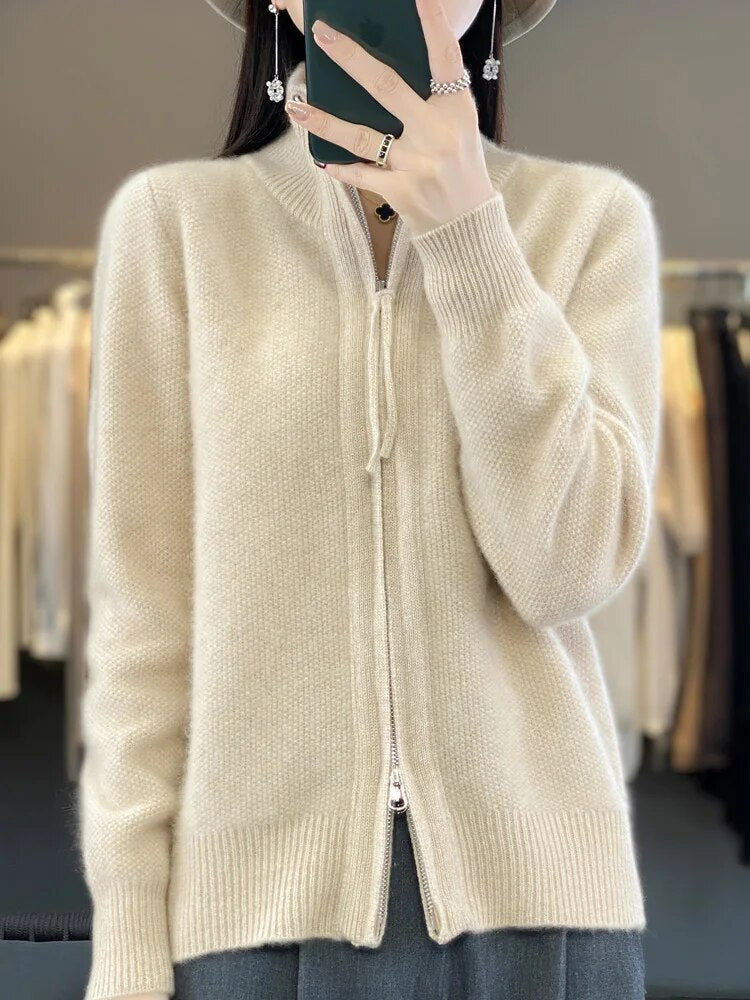 Malva™ | Mysig Zip-Cardigan