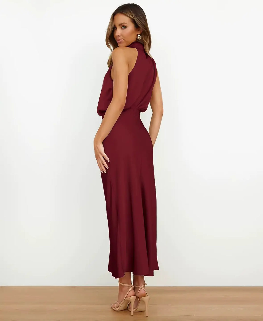 The Isla Satin Dress