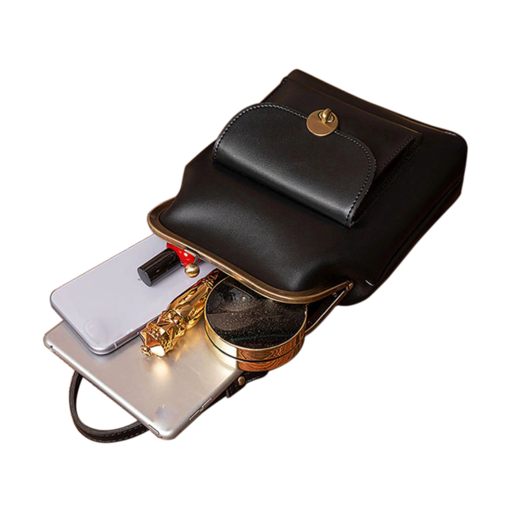 Grace™ – Retrochic väska med lockstängning