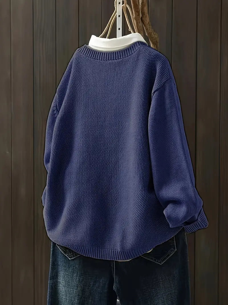 Matilda™ | Klassisk Stickad Cardigan