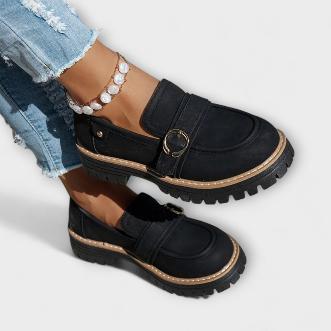 Astrid™ | Casual Loafers med Rund Tå