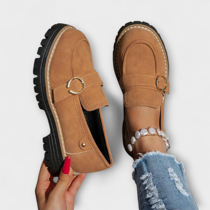 Astrid™ | Casual Loafers med Rund Tå