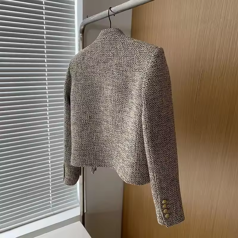 Amelia™ - Chic Tweed Blazer