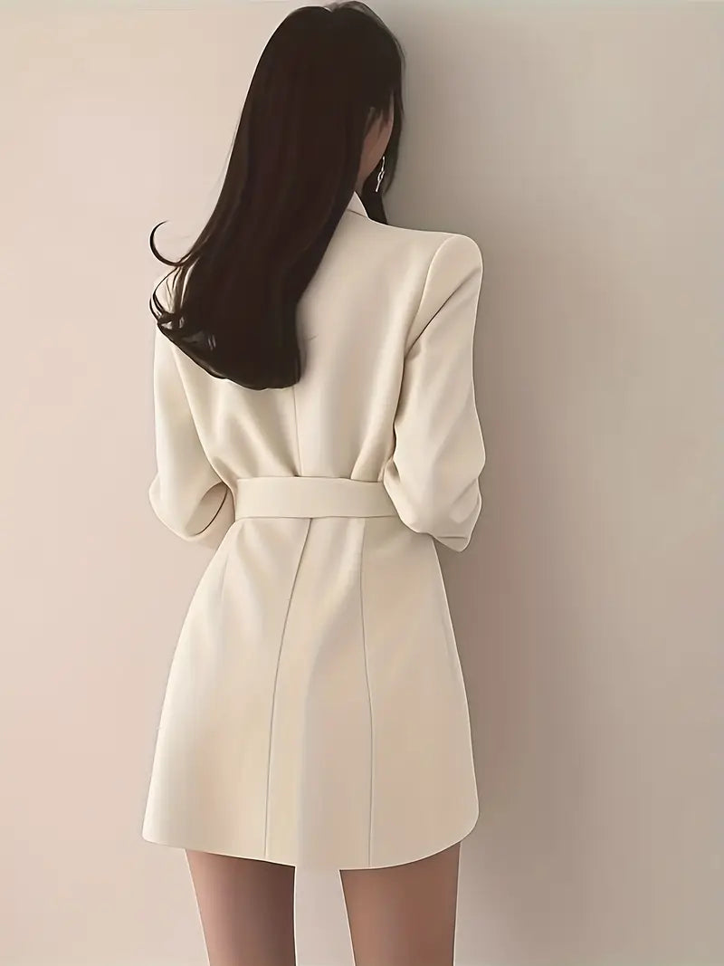 Sophia™ - Chic Midi Trench Coat