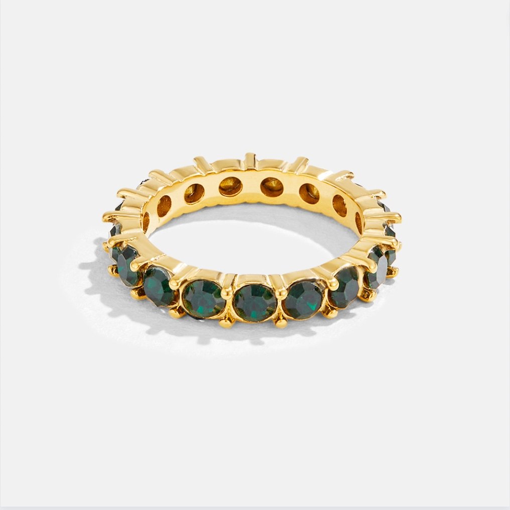 Emerald beauty 18K kristallring