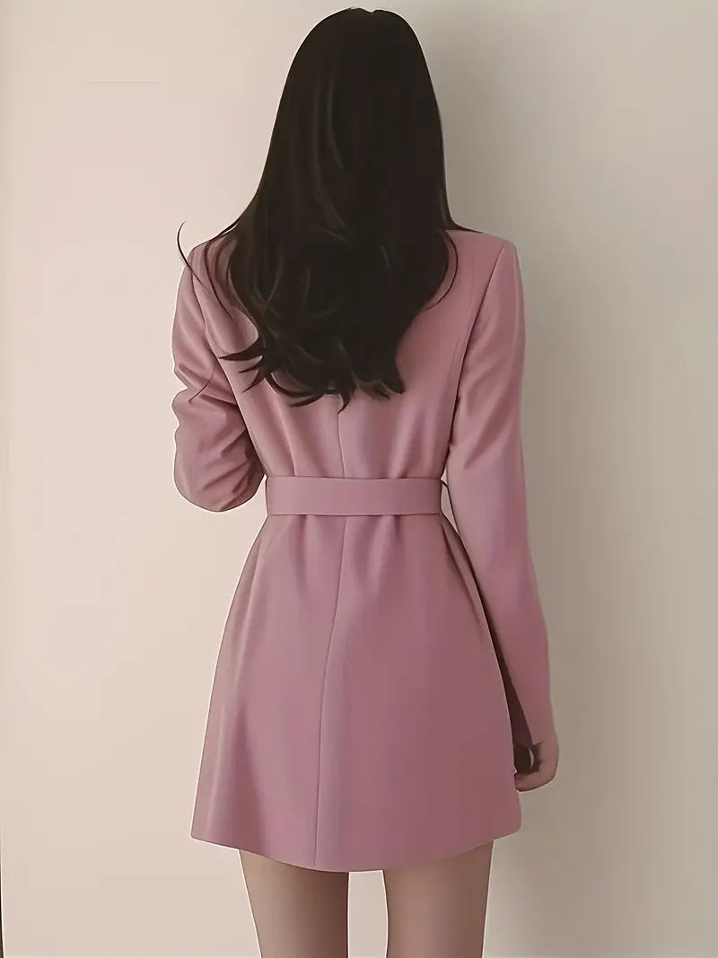Sophia™ - Chic Midi Trench Coat