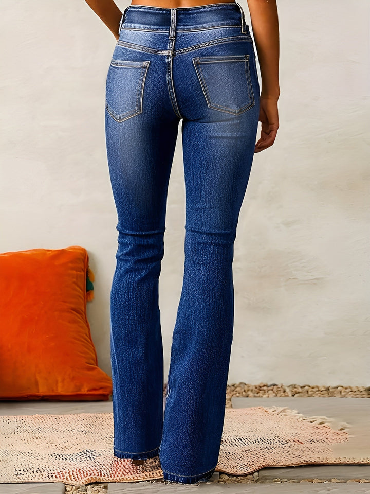 ALANA™ | Stylish Zipper Jeans