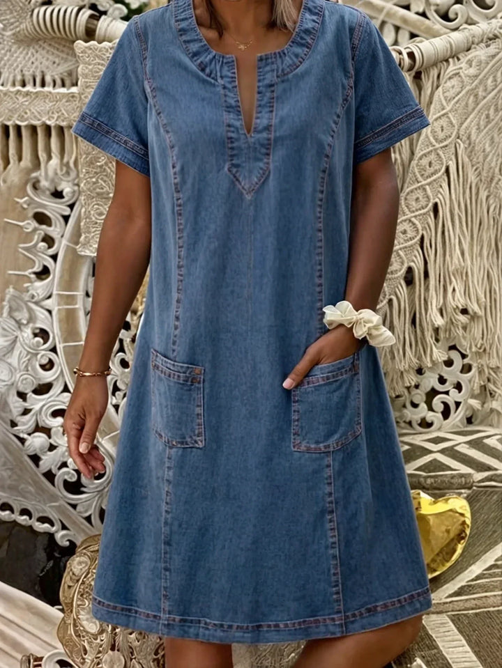 Mandy® | Soft Denim Dress
