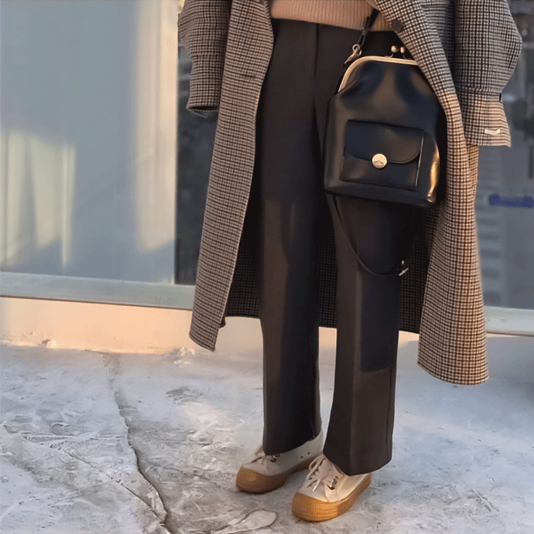 Grace™ – Retrochic väska med lockstängning