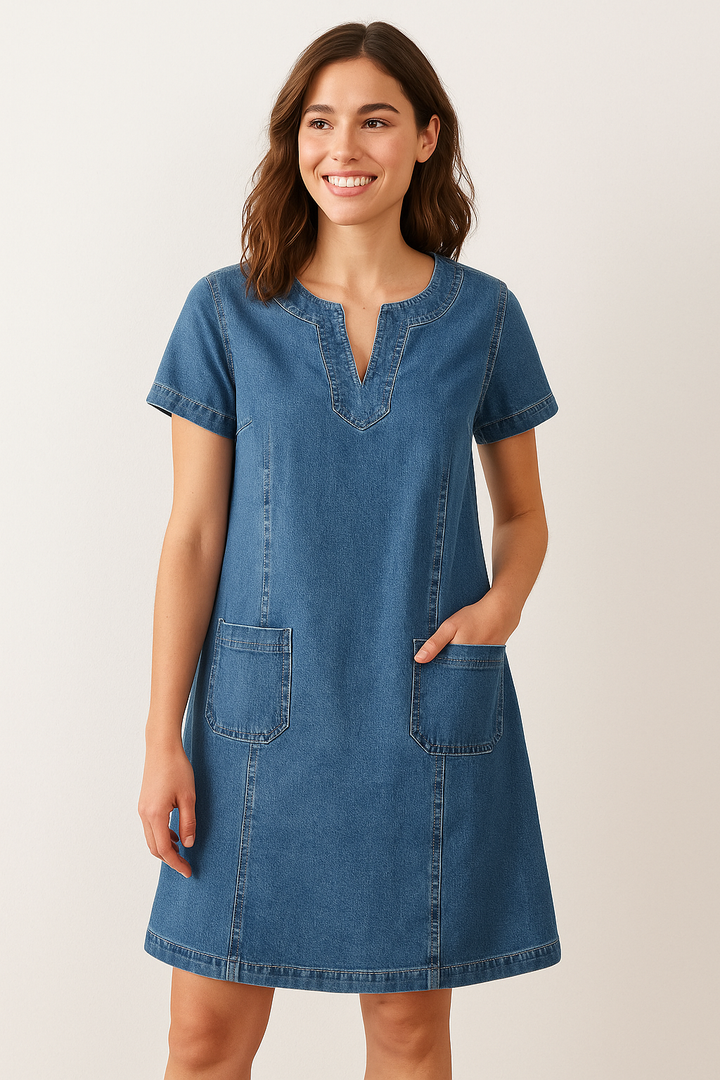 Mandy® | Soft Denim Dress