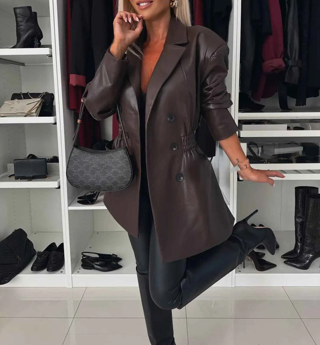 Lily™ - Chic Double-Breasted Blazer