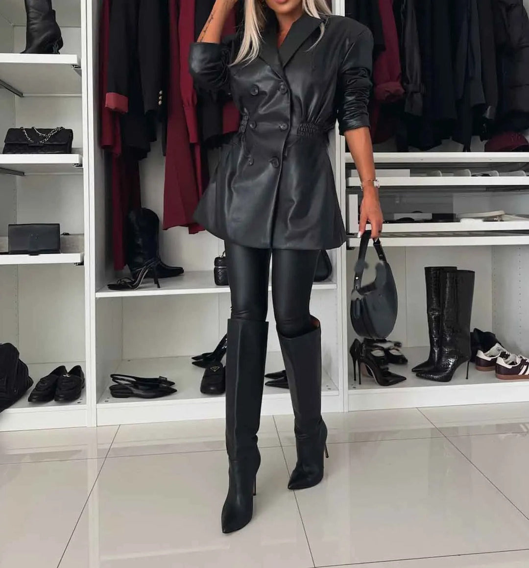 Lily™ - Chic Double-Breasted Blazer