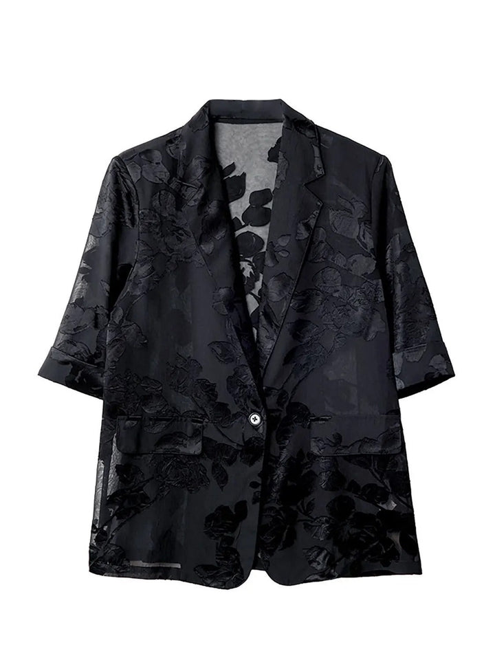 Aubrey™ - Elegant Floral Blazer