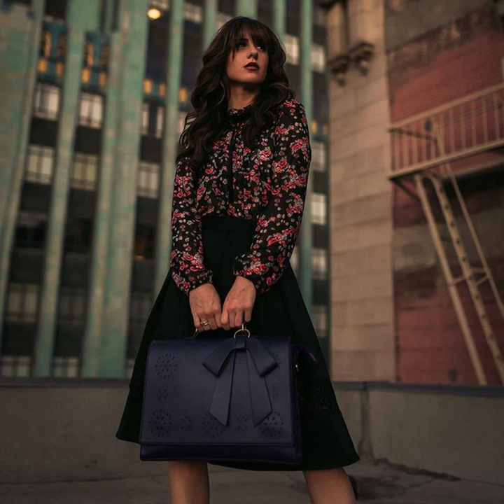 Sac à main élégant en nœud papillon de Grace